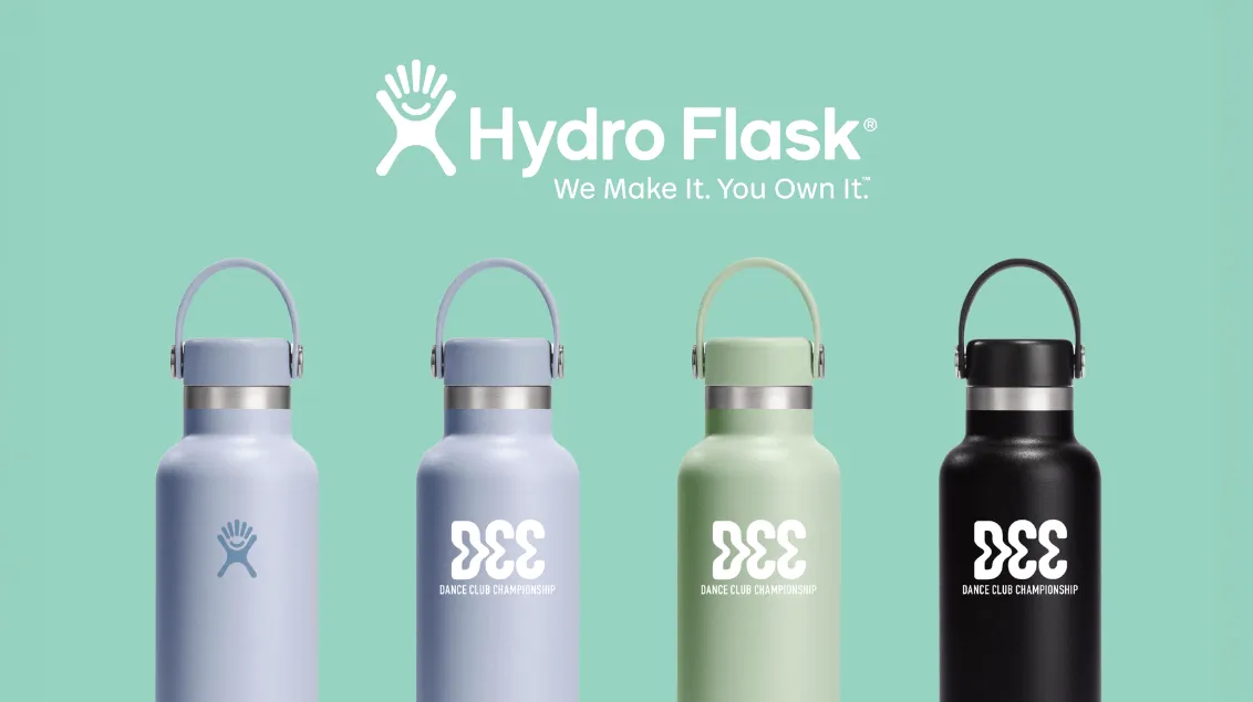 Hydro Flask® × DCC（全国高等学校ダンス部選手権）コラボボトルが登場！高校生ダンサーの熱い夏を、冷たい水分補給でHydro Flaskがサポート！